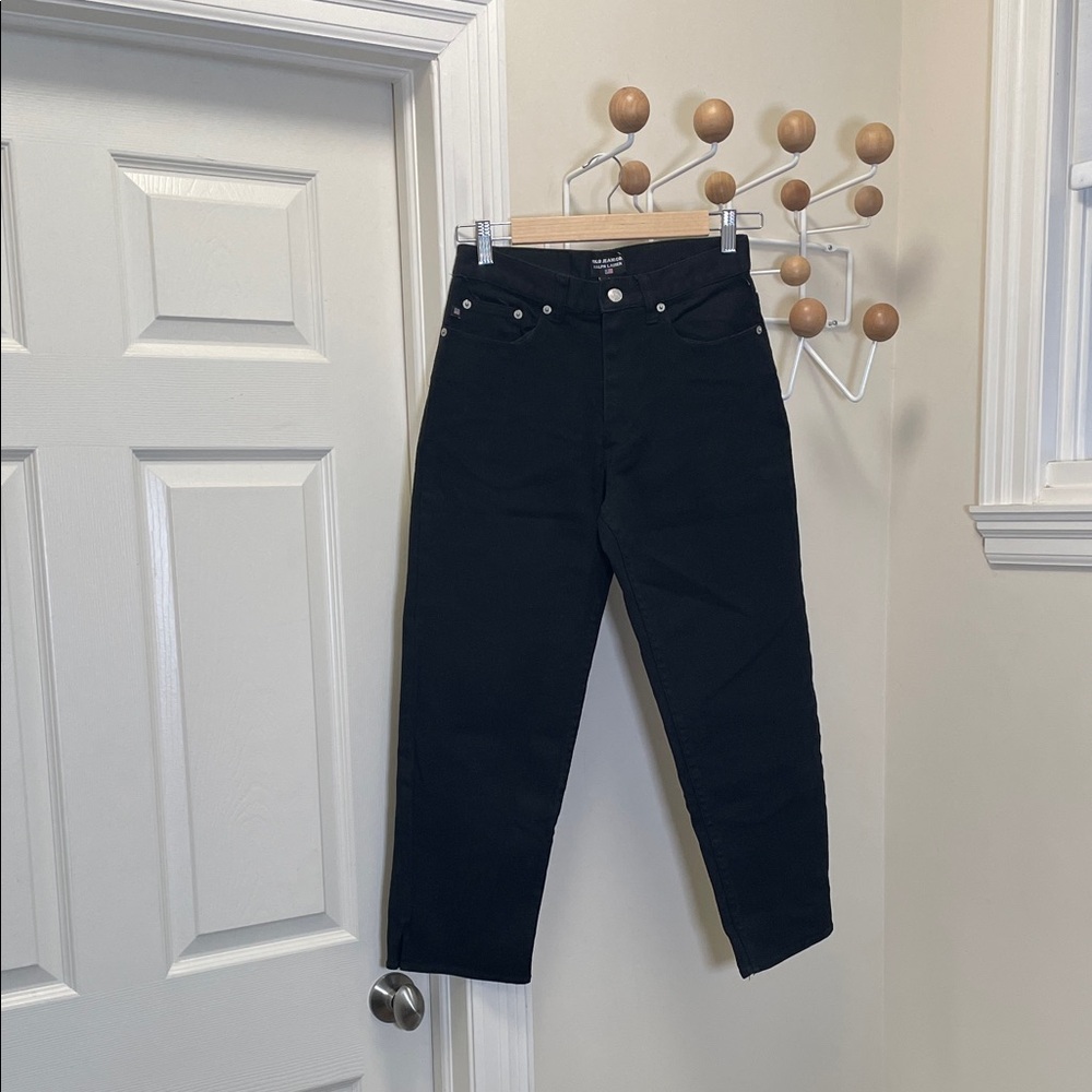 Ralph Lauren Polo Jeans - 90s High Rise Straight Legged Denim Jeans - Black - 6